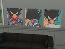 Sims 4 — My Hero Academia-Fumikage Tokoyami-Posters by KuraiXD — Emo bird posters!!