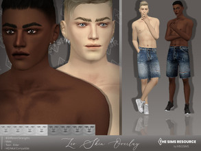 Sims 4 — Leo Skin Overlay by MSQSIMS — This Skin Overlay is available in 8 different strengths. Compatible with all