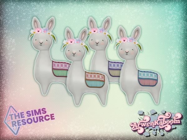 Sims 4 — Litzoos - Toy VIII by ArwenKaboom — Base game decorative toy for kids in 4 recolors. You can find all objects