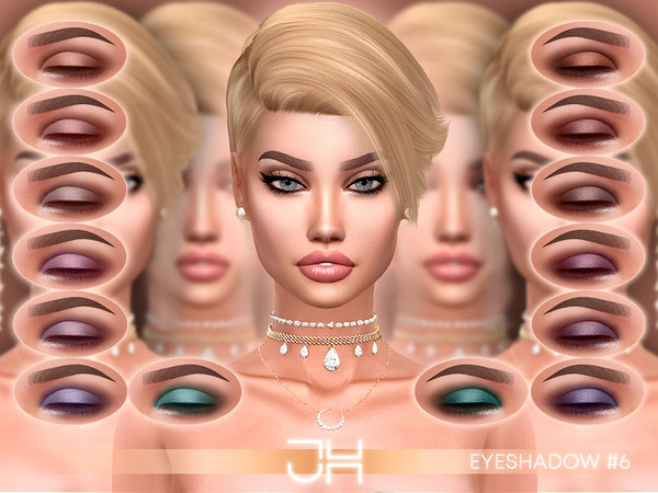 Sims 4 — EYESHADOW #6 by Jul_Haos — EYESHADOW #6 - CATEGORY: EYESHADOW - SAMPLE: 14 - AGE: TEEN-ELDER - GENDER - FEMALE -