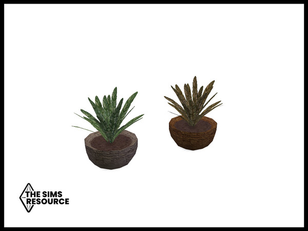 Sims 4 — Harmony and Hue Plant by seimar8 — Maxis match harmony and hue plant in Autumn tonal colours and rustic wood Get