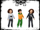 Sims 4 — Halloween toddler Hoodies by Tangled_charlie — A toddler hoodie with 3 different Halloween variations 