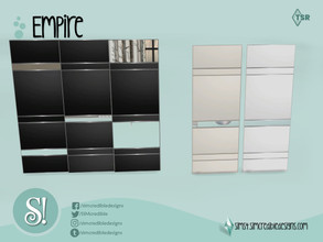 Sims 4 — Empire Mirror 2 by SIMcredible! — by SIMcredibledesigns.com available at TSR 3 colors variations