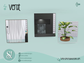 Sims 4 — Verat Mirror by SIMcredible! — by SIMcredibledesigns.com available at TSR 3 colors variations