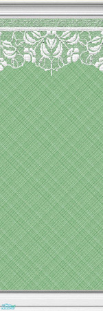 Sims 2 — Lace Walls - Plaid - Jade - 7 by maylynn55 — This wall is jade with a plaid background. Made by MayLynn55