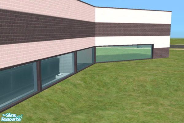 Sims 2 — 'Flat Artefact' - Window by UtopiX — Hi all, This is the first window of my Artefact-series : the Low Window.