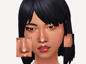 Sims 4 — Rosewater Highlighter by Sagittariah — base game compatible 2 swatch properly tagged enabled for all occults