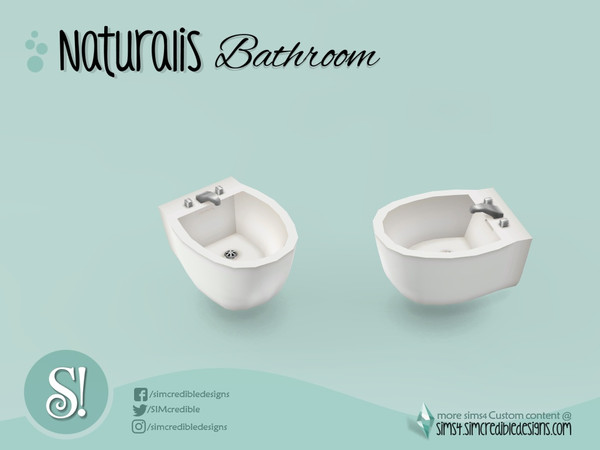 Sims 4 — Naturalis Bidet decor by SIMcredible! — by SIMcredibledesigns.com available at TSR