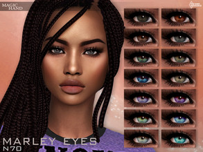 Sims 4 — Marley Eyes N70 by MagicHand — Stunning eyes for males and females in 18 colors - HQ Compatible Preview - CAS