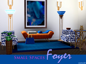 Sims 3 — Small Spaces Foyer by Cashcraft — It's a collection of designer and vintage furniture for a foyer or living