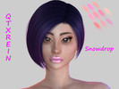 Sims 4 — Snow drop Lips by Qtxrein — > Base game and HQ compatible > Works with sliders > Works with all skins