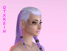 Sims 4 — StarryNites face tattoos by Qtxrein — > Female Teen to elder > Takes lower back tattoo slot > Base game