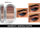 Sims 4 — REM BEAUTY - BABYDOLL PALETTE by FifthsCreations — Eyeshadows category HQ mod compatible