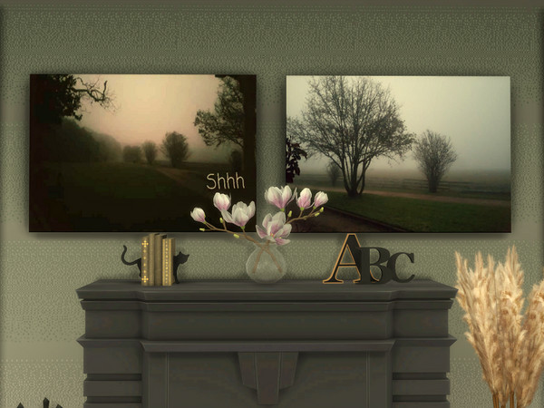 Sims 4 — The Mist by spitzmagic — A set of 2 photographs taken in South Texas by me in the early misty morning hours. 1st