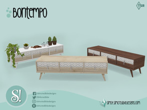 Sims 4 — Bontempo Sideboard by SIMcredible! — by SIMcredibledesigns.com available at TSR 4 colors variations