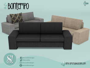 Sims 4 — Bontempo Loveseat by SIMcredible! — by SIMcredibledesigns.com available at TSR 6 colors variations