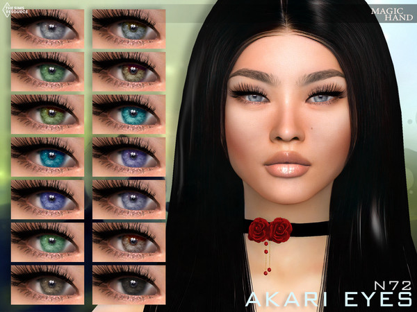 Sims 4 — Akari Eyes N72 by MagicHand — Lenses for males and females in 16 colors - HQ Compatible Preview - CAS thumbnail