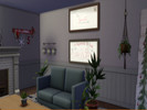 Sims 4 — Christmas Signs (base game) by PinkDevilKiller — base game frame recolored for christmas signs