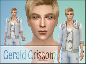 Sims 4 — Gerald Grissom by fransyung — SIM Details Name: Gerald Grissom Age Group: Young adult Gender: Male - Can use the