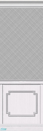 Sims 2 — Lace Walls - Plaid - Smoke - Base - A by maylynn55 — This wall is smoke with a plaid background. Made by