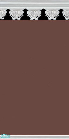 Sims 2 — GOTHIC brown solid by daisylee — designed for Haunted Hollow but can be used anywhere