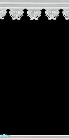 Sims 2 — GOTHIC black solid by daisylee — designed for Haunted Hollow but can be used anywhere