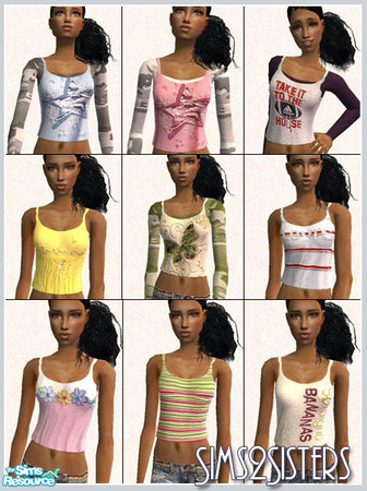 Sims 2 — S2S Top by sims2sisters — Enjoy!