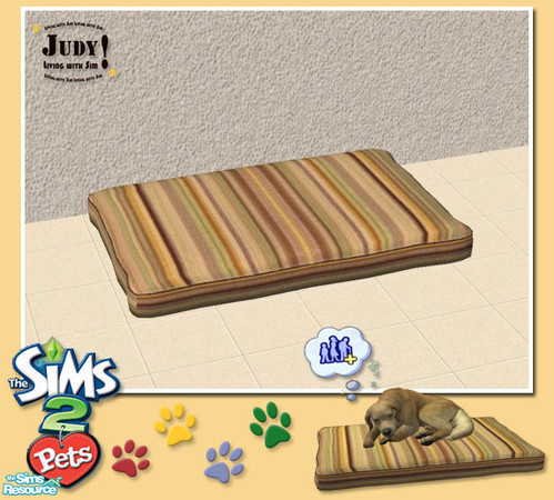 Sims 2 — Judy Classic Pet Pillow - RC02 by judyhugsnoopy — Recolor Maxis Comfy Pet Pillow. Hope you like it :D