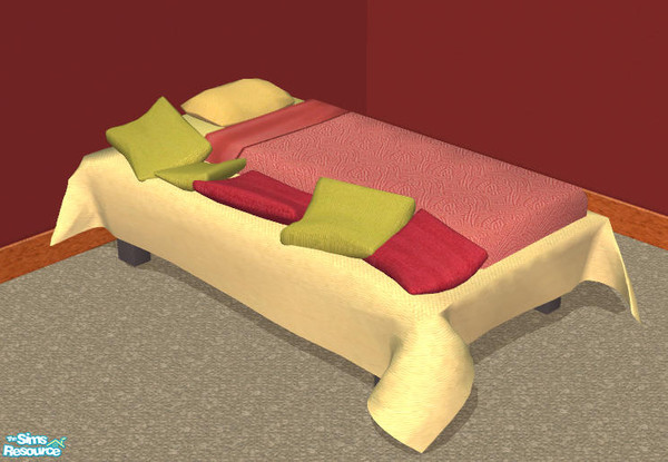 Sims 2 — S2S Single Bed - #387761 Recolor by sims2sisters — 
