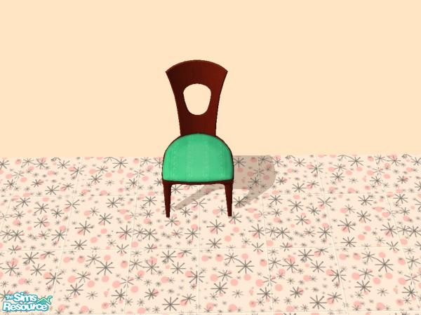 Sims 2 — GL Contorto Dining Chair - Minty Fresh by dddrake — Minty Fresh