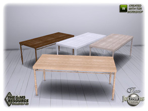 Sims 4 — Rox dining new year 2021 table by jomsims — Rox dining new year 2021 table