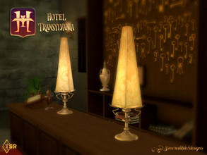 Sims 4 — Hotel Transylvania 4 table lamp by SIMcredible! — exclusively on Amazon _____________ by SIMcredibledesigns.com