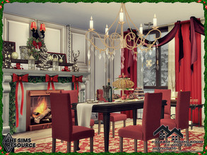 Sims 4 — VALERIA - Dining Room - CC only TSR by marychabb — I present a room - Dining Room, that is fully equipped.