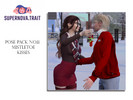 Sims 4 — Mistletoe Kisses Pose Pack by supernovatrait — Hello! Today I'm sharing a Mistletoe Pose Pack, inspired by the