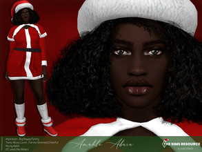 Sims 4 — Amahle Abara - TSR CC Only by MSQSIMS — About Sim Amahle Abara is a young adult and would like to have a big