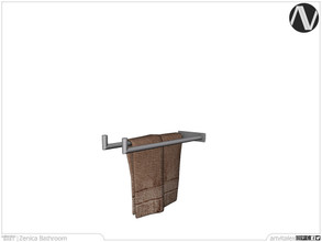 Sims 3 — Zenica Towel Holder by ArtVitalex — Bathroom Collection | All rights reserved | Belong to 2021 ArtVitalex@TSR -