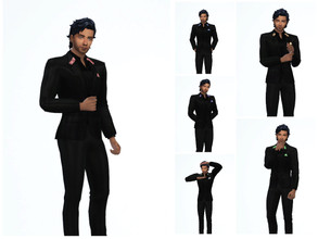 Sims 4 — ErinAOK Men's Suit 1224 by ErinAOK — Men's Suit 6 Swatches