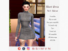 Sims 4 — BSIMVN - Short dress - ver 3 [Color ver] by Bsimvn — BSIMVN - Short dress - ver 3 [Color ver] 14 swatches My own