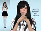 Sims 4 — Sakura by Cyber_Slav — Go to the tab Required to download the CC needed. Download everything if you want the sim