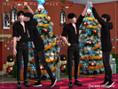 Sims 4 — Holidays Pose Pack by YaniSim — Cutesy seasonal poses for your sims Contains of 10 poses 5 group poses Height