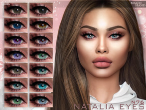 Sims 4 — Natalia Eyes N76 by MagicHand — Lenses for males and females in 16 colors - HQ Compatible Preview - CAS