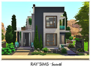 Sims 4 — Seventh by Ray_Sims — This house fully furnished and decorated, without custom content. This house has 3 bedroom