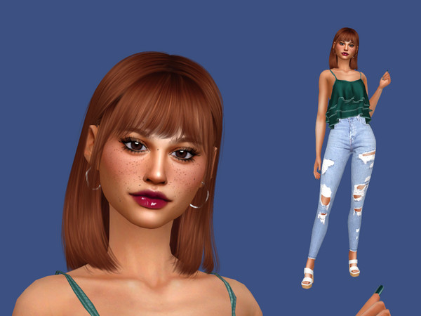 Sims 4 — Heather Geary by EmmaGRT — Young Adult Sim Trait: Romantic Aspiration: Fabulously Wealthy *Make sure to check