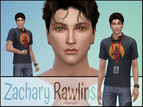 Sims 4 — Zachary Rawlins by fransyung — SIM Details Name: Zachary Rawlins Age Group: Young adult Gender: Male - Can use