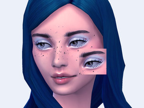 Sims 4 — Starshadow (eyeshadow) by Sagittariah — base game compatible 5 swatch properly tagged enabled for all occults