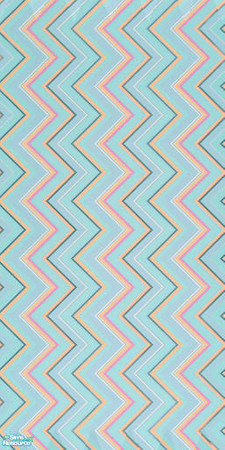Sims 2 — Zig Zag Blue by s00z — 