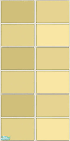 Sims 2 — NK Plaid Tile Walls - Yellow by MoMama — Yellow plaid tile for your kitchen or bath.
