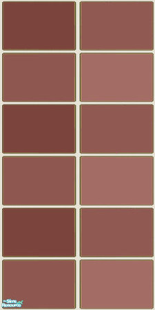 Sims 2 — NK Plaid Tile Walls - Dark Rose by MoMama — Dark Rose plaid tile for your kitchen or bath.