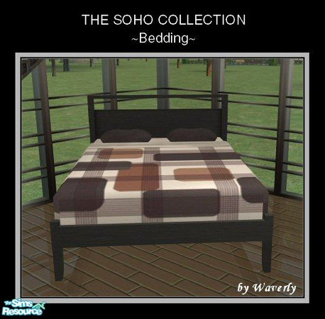 Sims 2 — The Soho Collection - Bedding by Waverly — Sizzling Ambiance. The clean lines of the Soho Collection are a