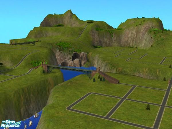 Sims 2 — Brandywine Bluff by cat3cm — To be able to use the entire hood, as with any of my hoods,, you must download
